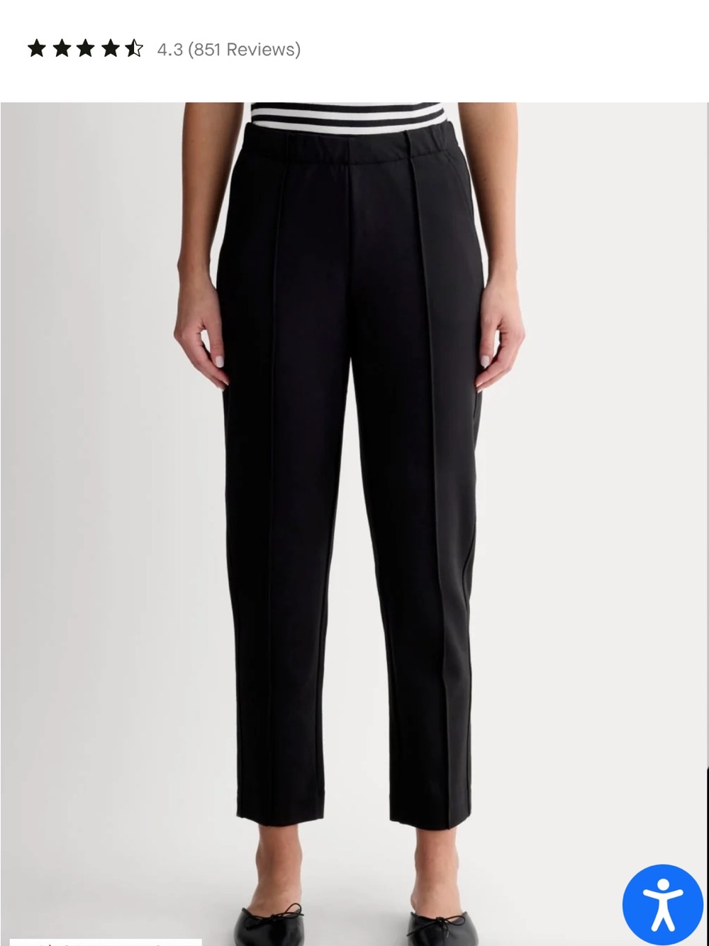 Everlane The Dream Pants in Black